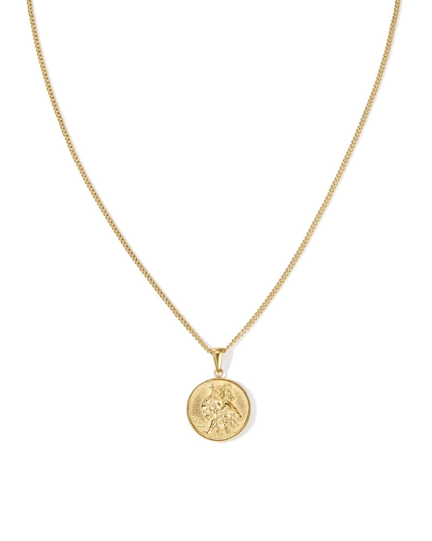 St. Christopher Pendant Necklace - METL