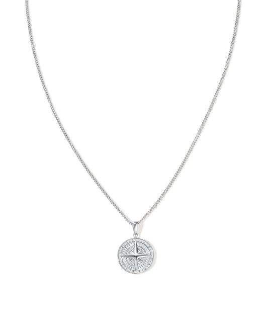 Compass Pendant Necklace - METL