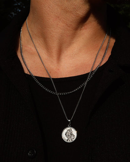 St. Christopher Pendant Necklace