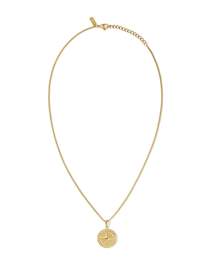 Compass Pendant Necklace - METL