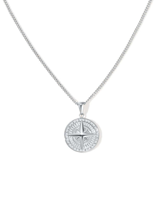 Compass Pendant Necklace - METL