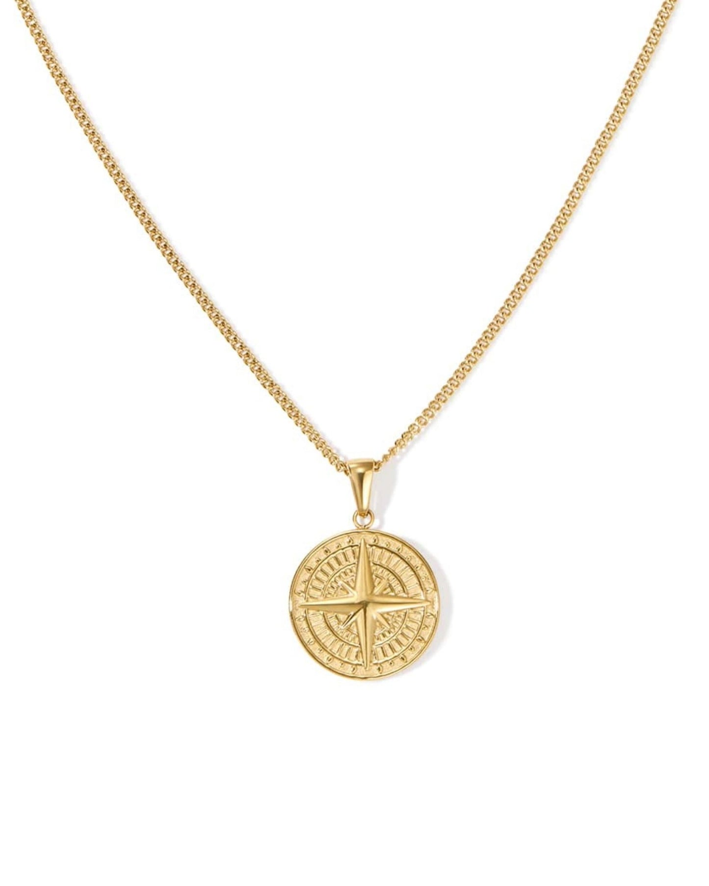 Compass Pendant Necklace - METL