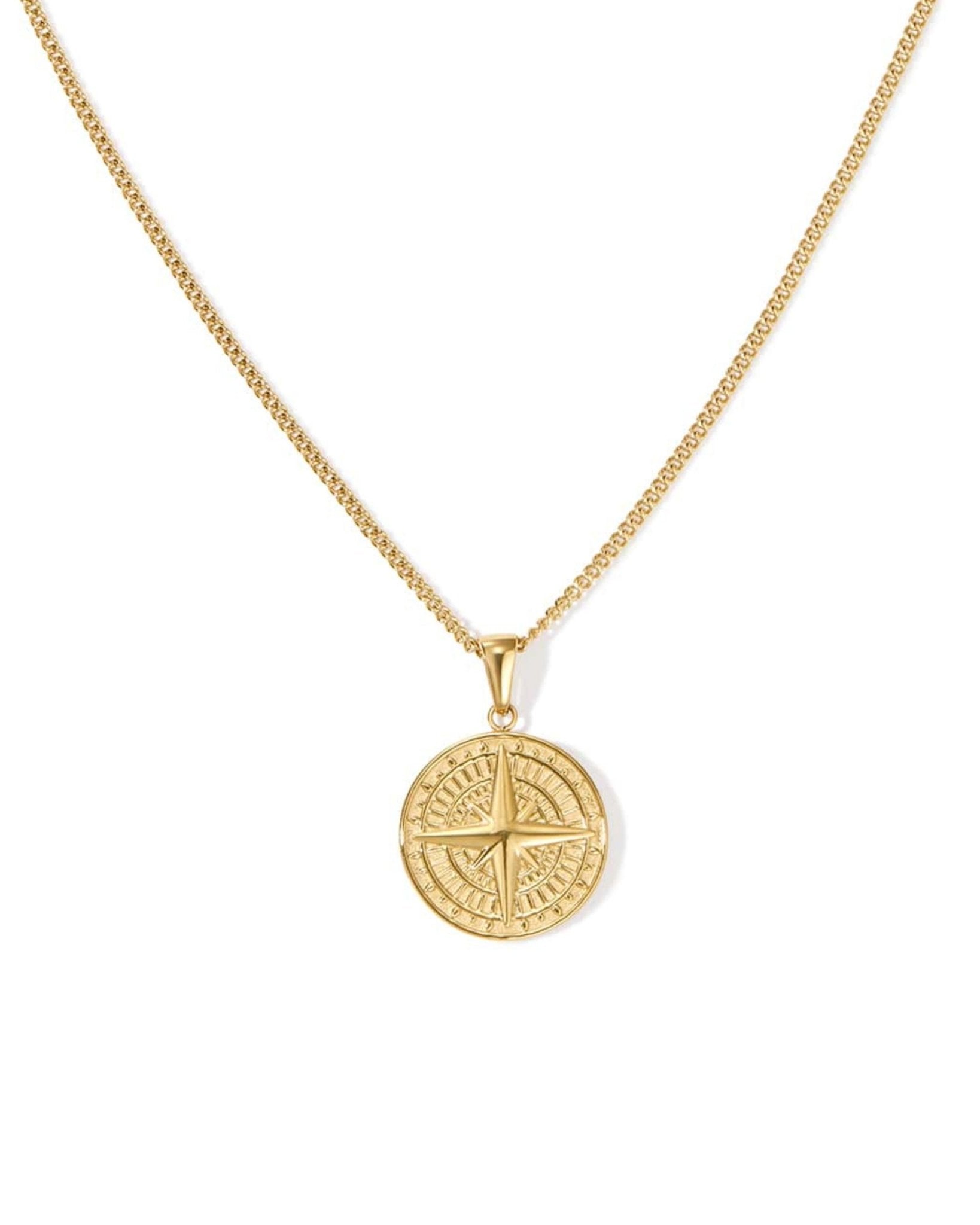Compass Pendant Necklace - METL