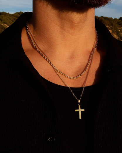 Cross Pendant Necklace - METL