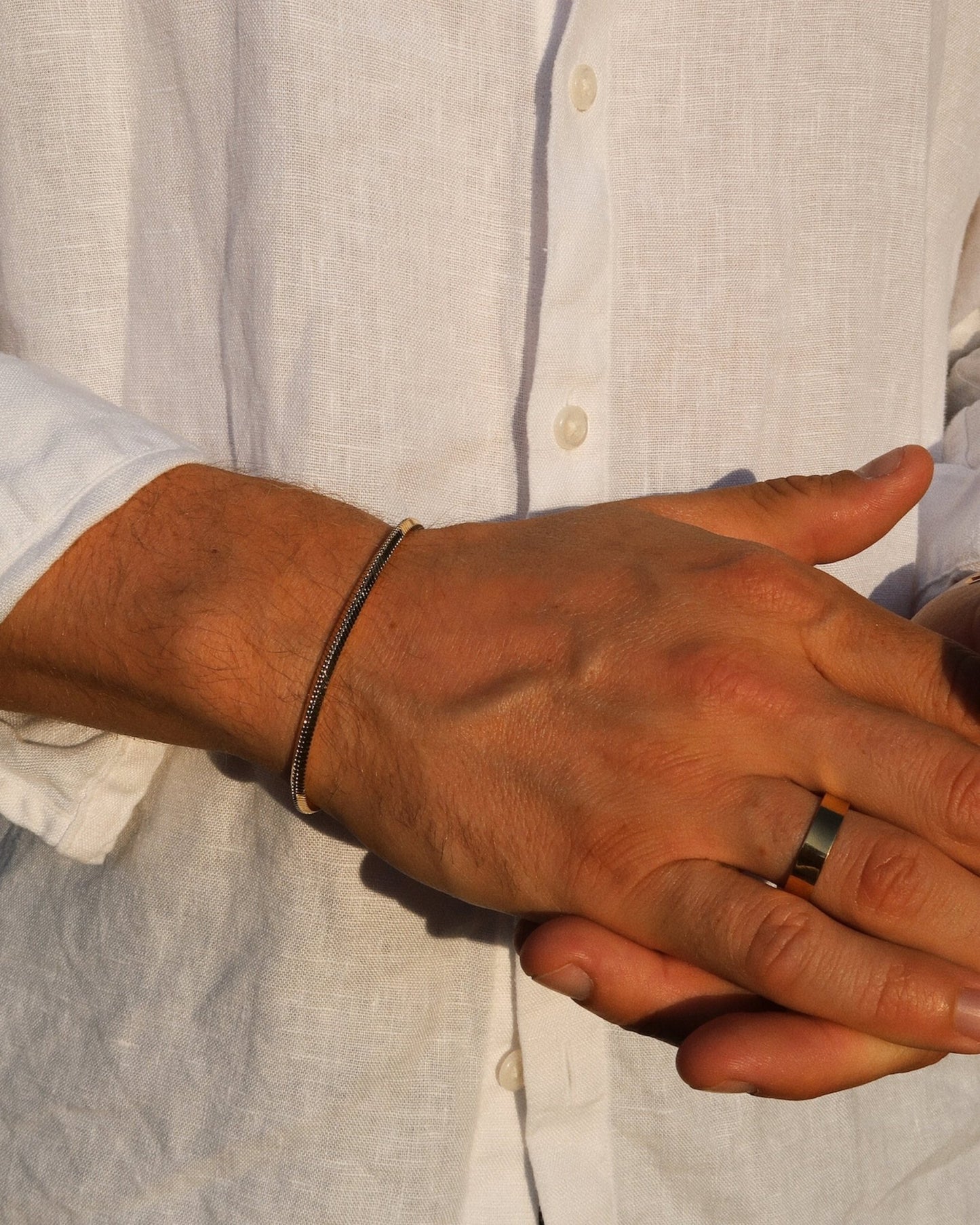 Square Bracelet 3mm - METL