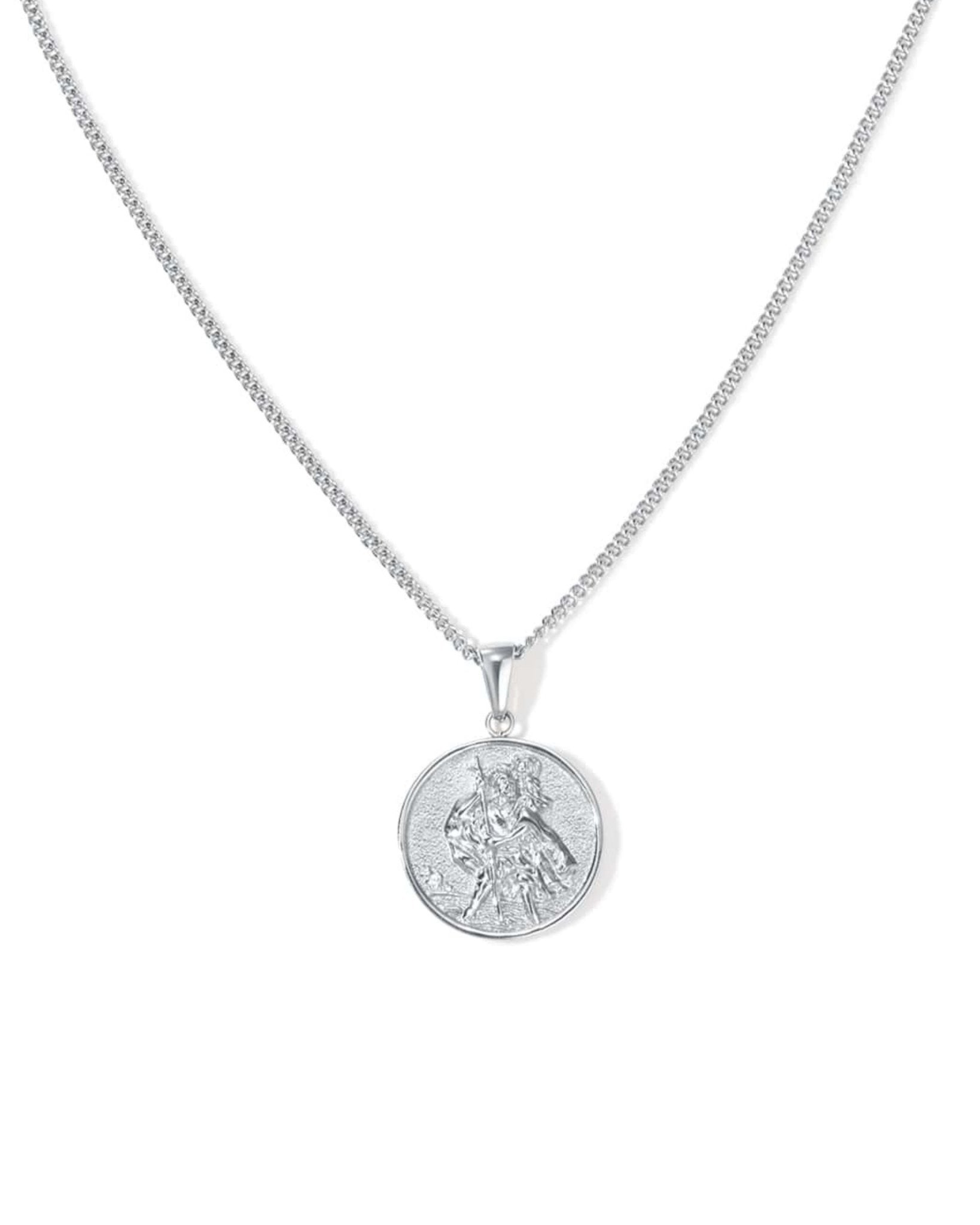 St. Christopher Pendant Necklace - METL