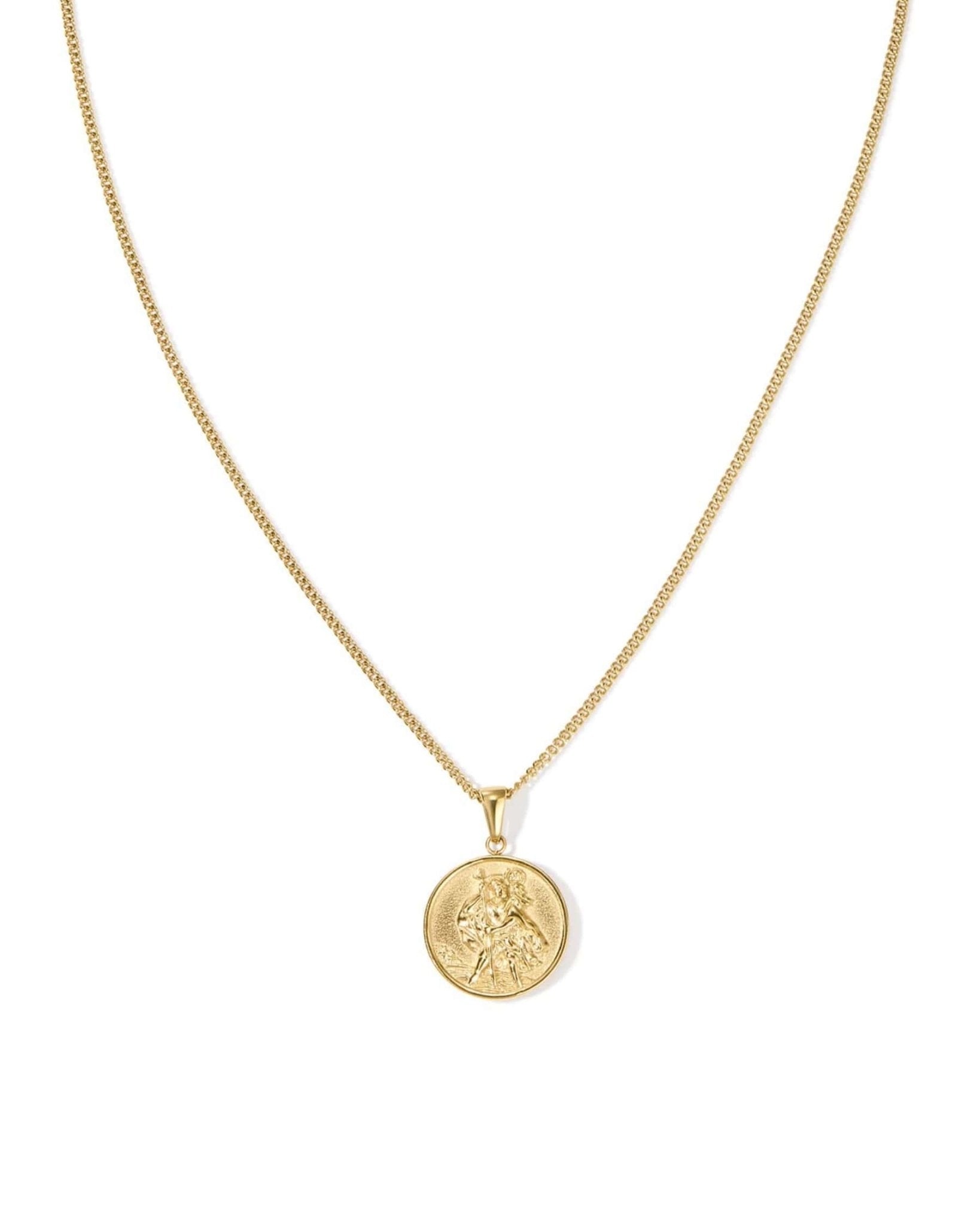 St. Christopher Pendant Necklace - METL
